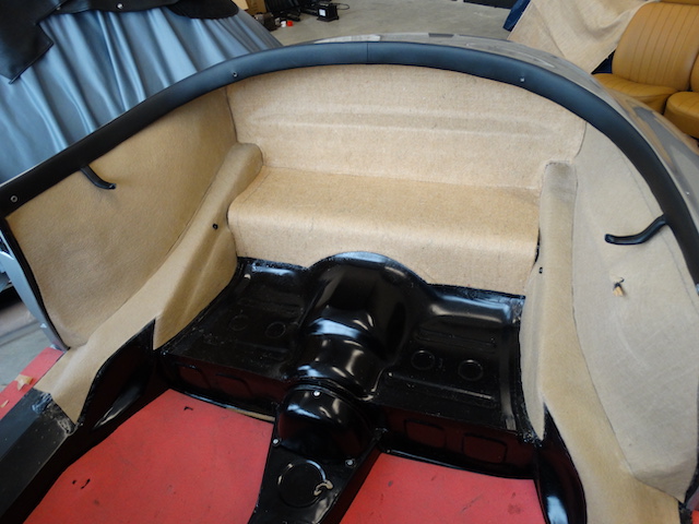 Porsche 365 GT Speedster Innenverkleidung - Fine Car Interiors - Matthias Stellrecht Oldtimer Aufbereitung Innenausstattung Teppichsatz