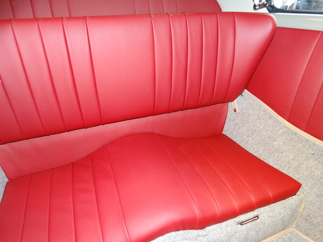 Porsche 365 A Coupé Rote Sitze - Fine Car Interiors - Matthias Stellrecht Oldtimer Aufbereitung Innenausstattung